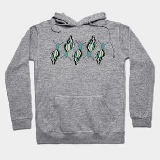 teal banded snails Hoodie